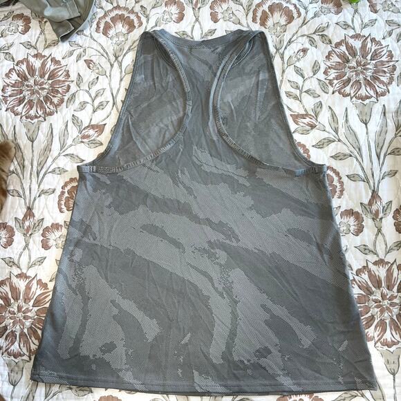 GYMSHARK Gray Workout Tank Sz S - Picture 6 of 6